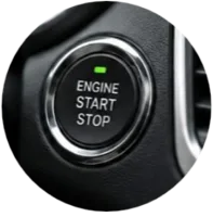 Push-button start with an Engine Start Stop button